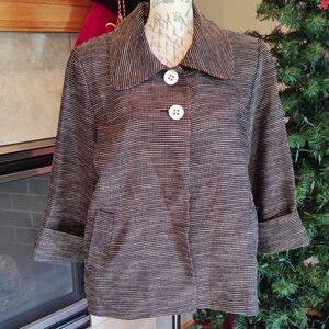 Studio Works Large Polka Dot Blazer!